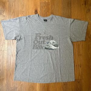 Vintage Jordan Brand Retro 5 Fresh Out the Box Shoe Shirt Size: XL